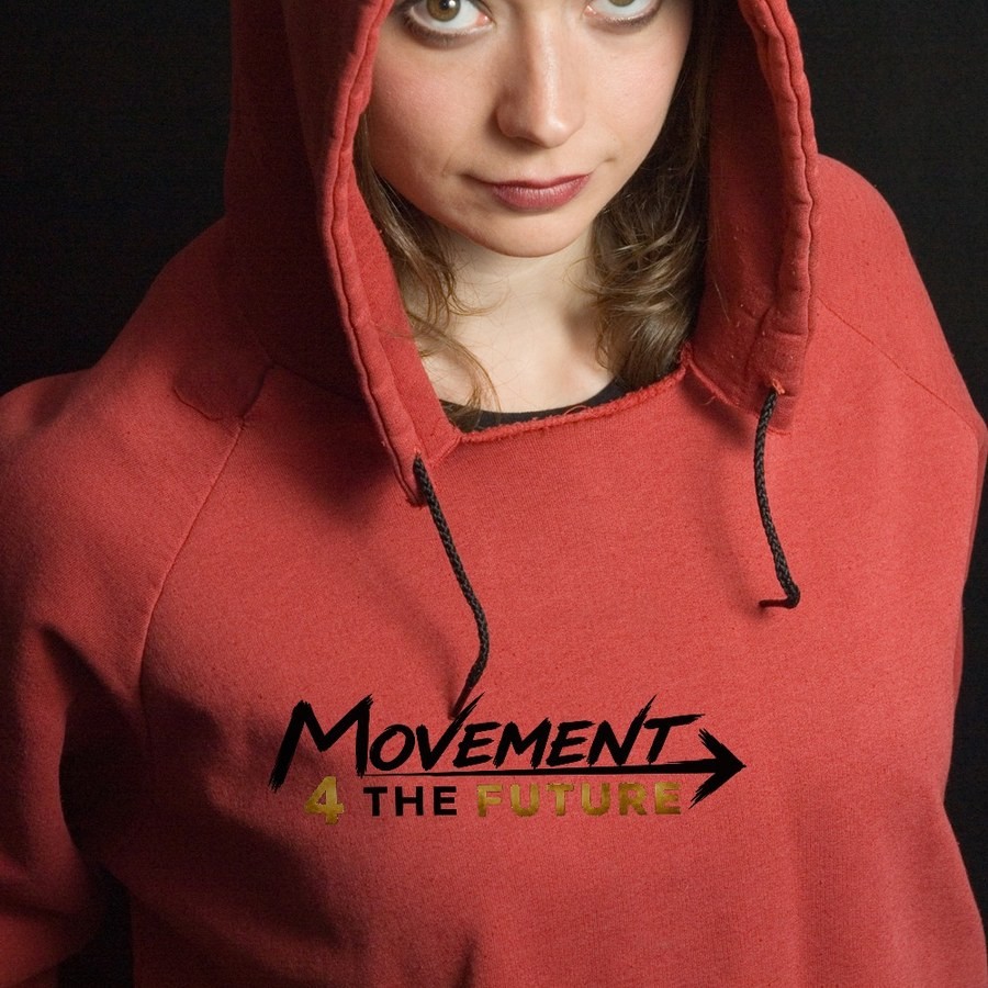Hoodie with the Movement 4 The Future logo on the chest